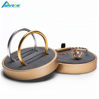 Modern Jewelry Store Tray Stand Showcase Packaging Custom Box Jewelry Display with ring necklace