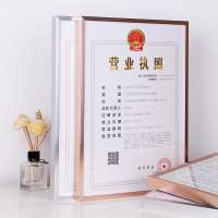 Waybom Wholesale High Quality Metal Aluminum Graduation Document Diploma Degree Certificate Frame