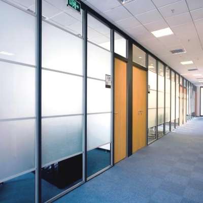 Hot Sales China Commercial Furniture Movable Office Glass Aluminum Wall Partition