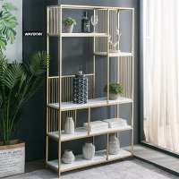 Weibang Amazon Hot Selling Floating Metal Drawer Bookcase Cube Rack With Glass Decorative