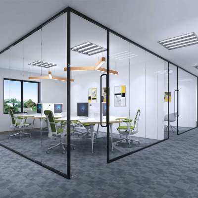 China Office Channel MDF Room Divider Wall Aluminium Partition