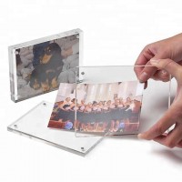 Lucite 4x6 Acrylic Magnetic Photo Frame